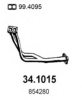ASSO 34.1015 Exhaust Pipe